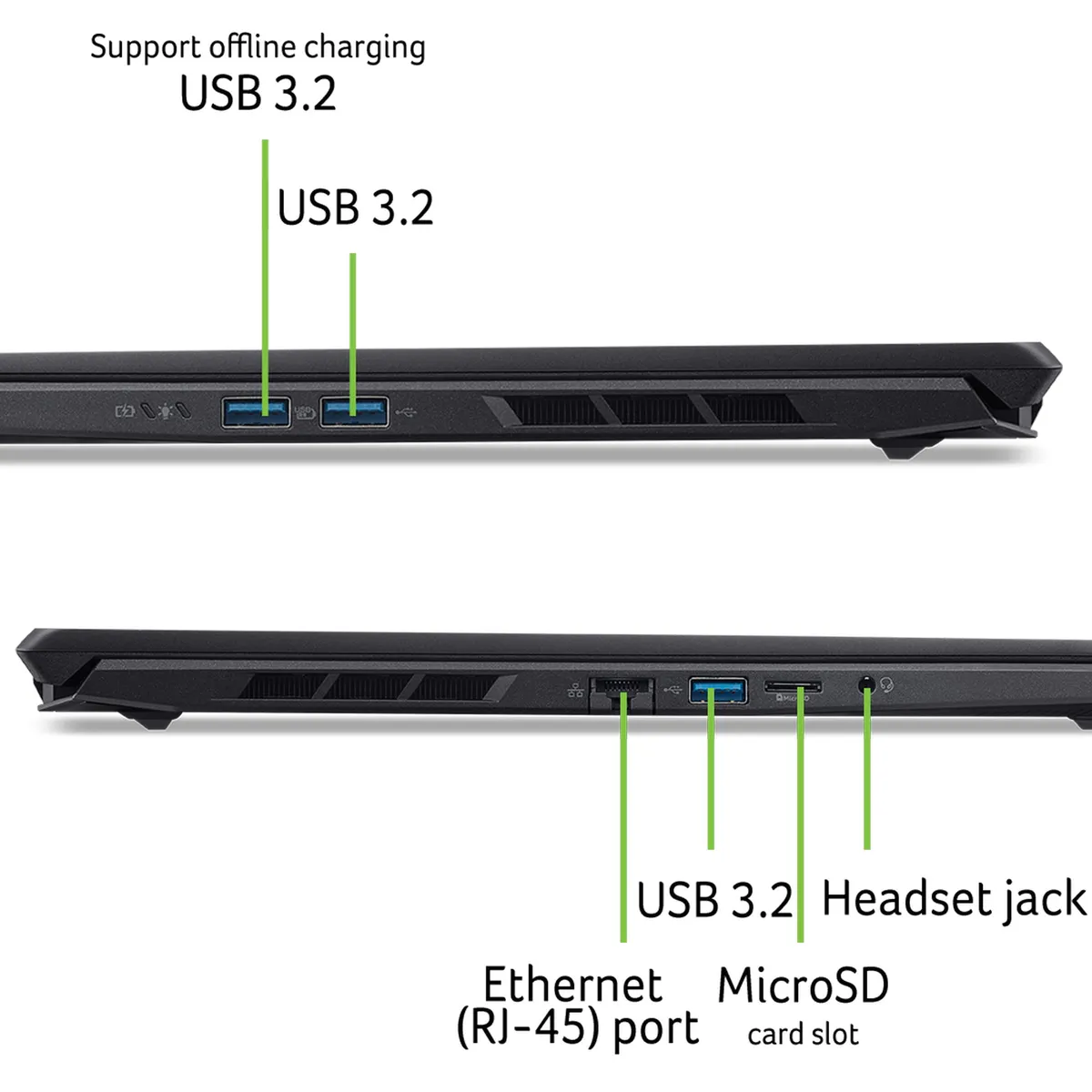 Ноутбук Acer Nitro V 16S ANV16S-71 (NH.U27EU.004) Black - мініатюра 11