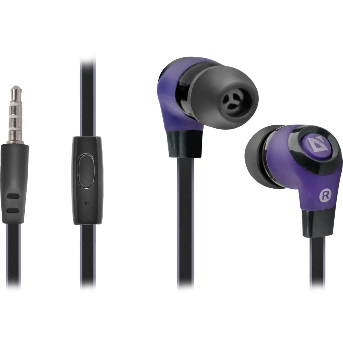 Гарнiтура Defender Pulse 430 Black/Purple (63435) - мініатюра 3