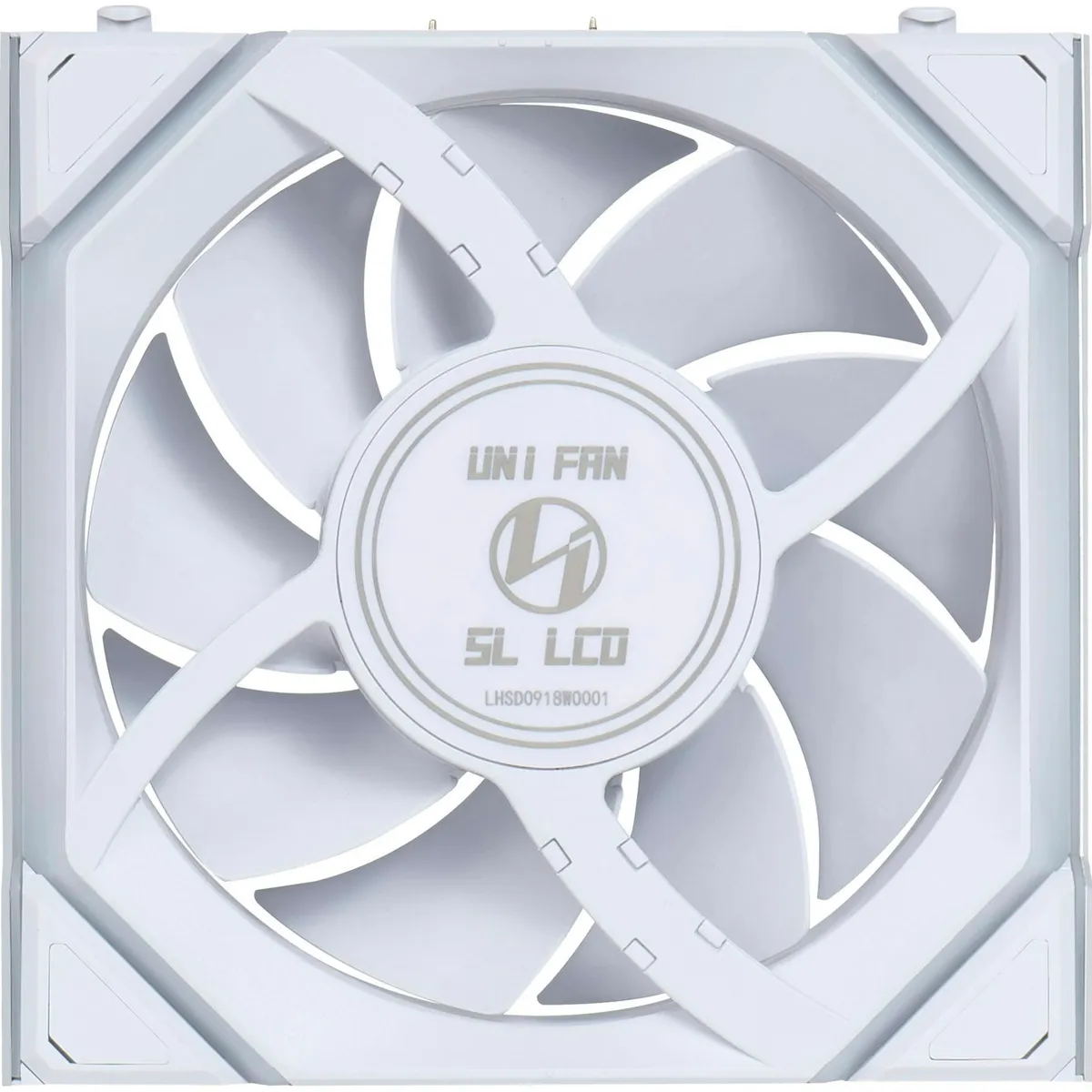 Вентилятор Lian Li Uni Fan SL Wireless LCD 120-3 Reverse White (G99.12RSLLCD1W3W.00) - мініатюра 5