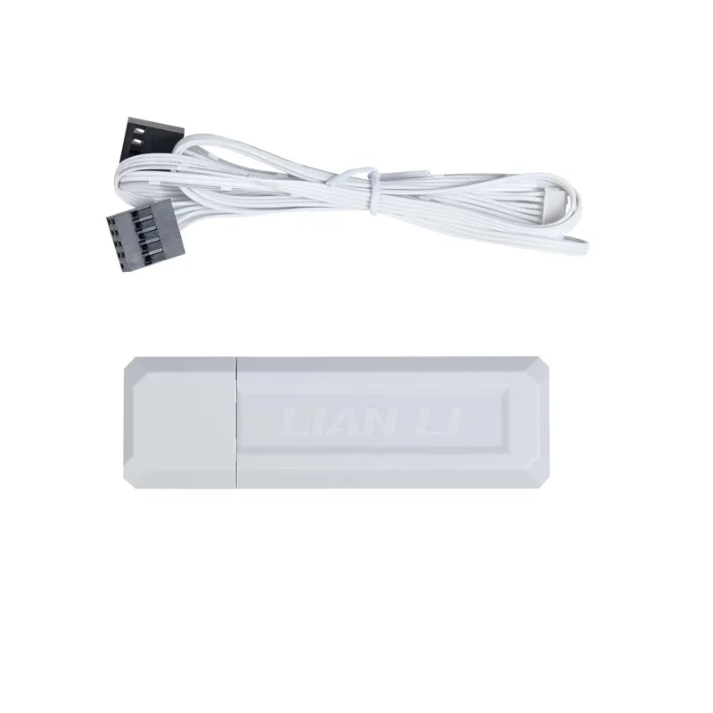 Вентилятор Lian Li Uni Fan SL Wireless LCD 120-3 Reverse White (G99.12RSLLCD1W3W.00) - мініатюра 9