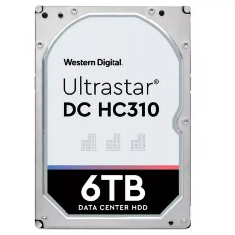 Накопичувач HDD 3.5" SATA 6.0TB WD Ultrastar DC HC310 7200rpm 256MB (HUS726T6TALE6L4)_Refurbished - зображення 1