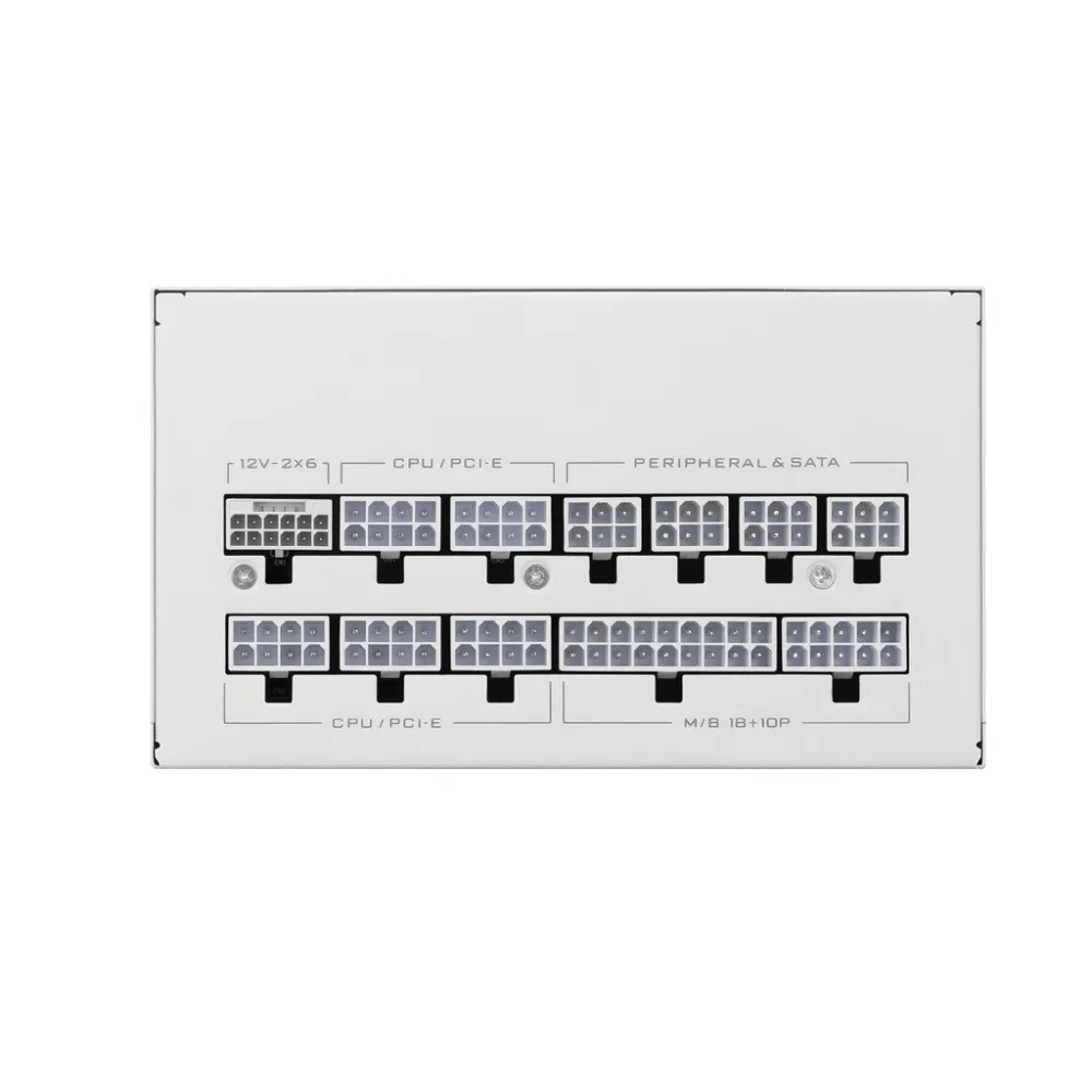 Блок живлення Lian Li SX1000P White, EU Cord (G9P.SX1000P.W000.EU) - мініатюра 4