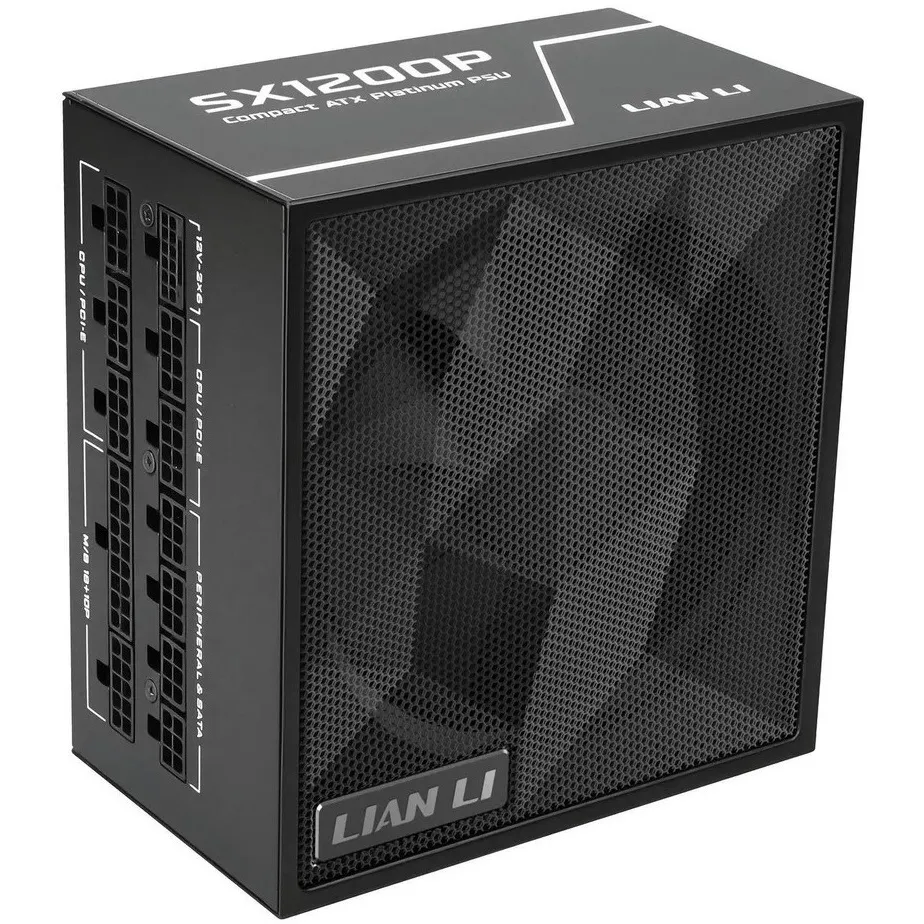 Блок живлення Lian Li SX1200P Black, EU Cord (G9P.SX1200P.B000.EU) - зображення 1