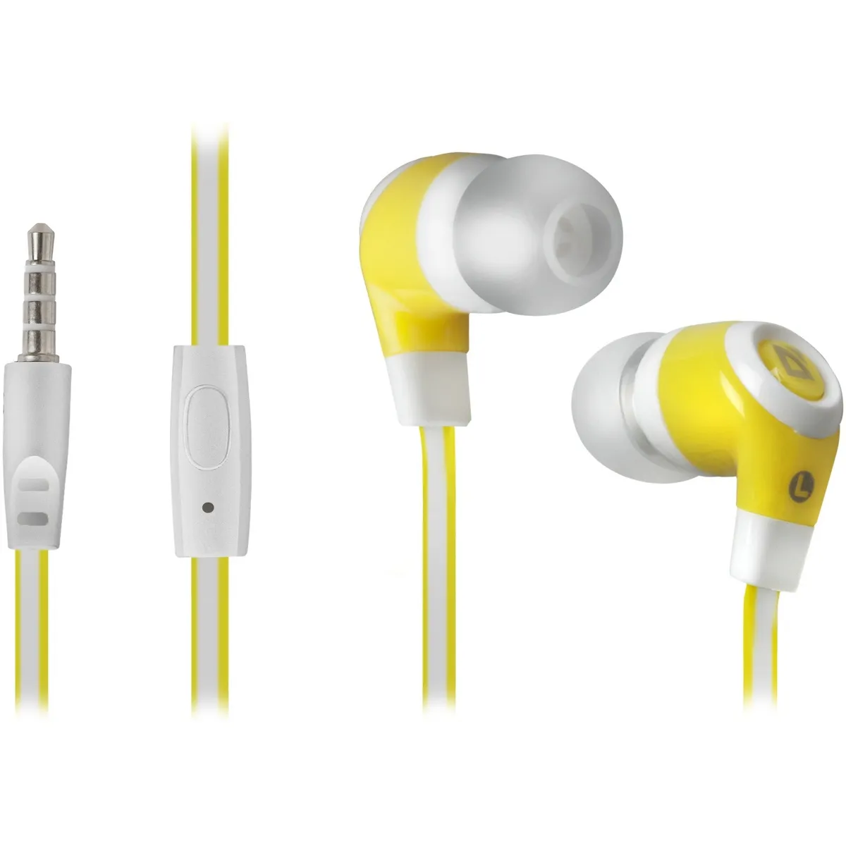 Гарнiтура Defender Pulse 430 White/Yellow (63432) - мініатюра 3