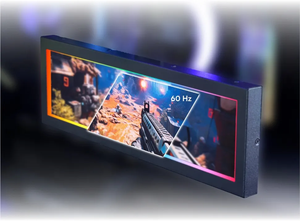 Екран Lian Li 8.8" Universal Screen Mount Black (G89.SM088X.00) - мініатюра 4