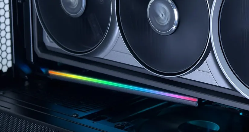 Брекет для вертикального встановлення відеокарти Lian Li Vertical GPU Bracket Kit PCIe5.0 Black (G89.VG4-5-V4X.00) - мініатюра 3