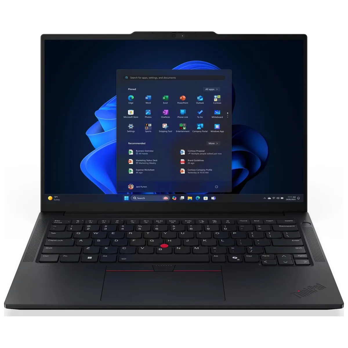 Ноутбук Lenovo ThinkPad E14 Gen 7 (21TAS06600) Black - зображення 1