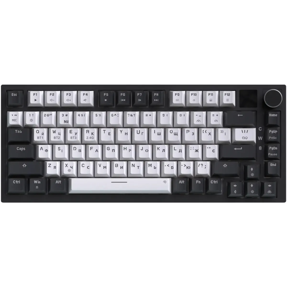 Клавіатура бездротова GamePro Asgard Valhalla Pro White (MK160W-D-Pro) - мініатюра 3