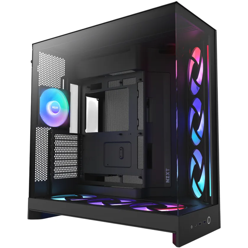 Корпус NZXT H9 Flow RGB+ Black (CM-H92FB-P1) - зображення 1