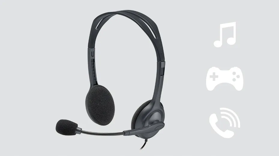 Гарнiтура Logitech H111 Stereo (981-000593) - мініатюра 8
