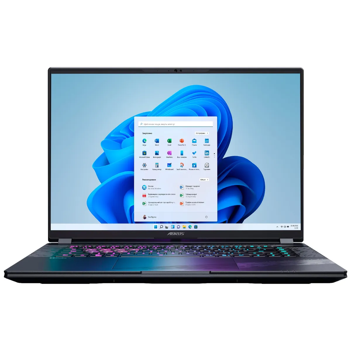 Ноутбук Gigabyte Aorus Elite 16 BWH (BWHC3UAC65SH) Gray Tide - зображення 1