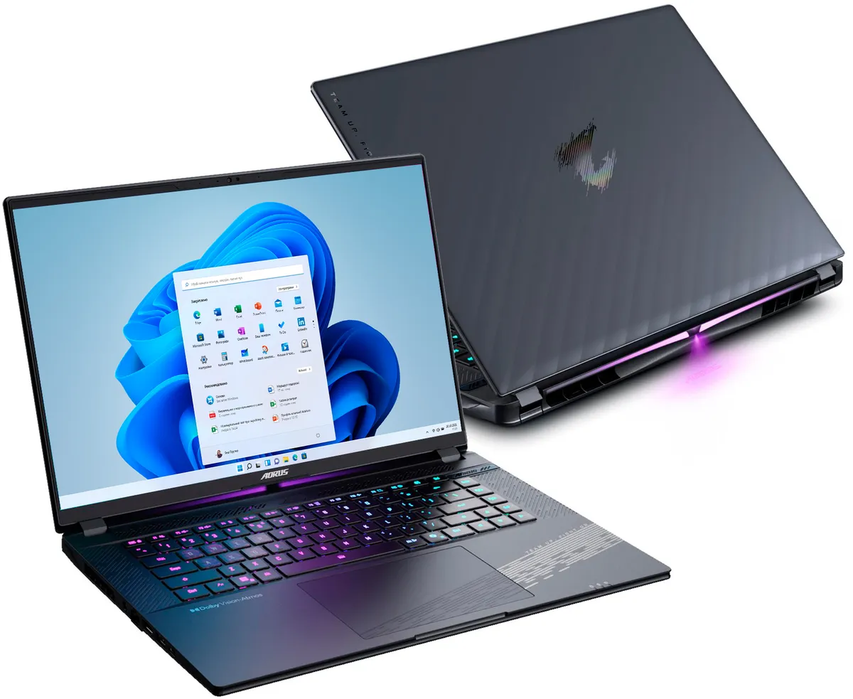 Ноутбук Gigabyte Aorus Elite 16 BWH (BWHC3UAC65SH) Gray Tide - мініатюра 3