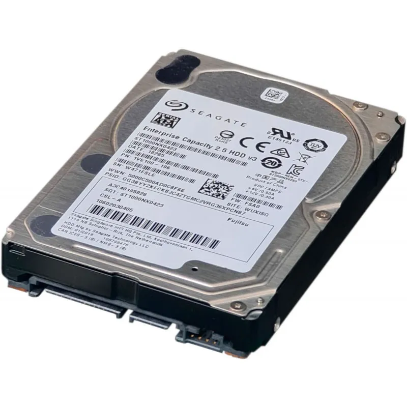 Накопичувач HDD 2.5" SATA 1.0TB Seagate Enterprise Capacity 7200rpm 128MB з перехідником на 3.5 дюйма (ST1000NX0423)_Refurbished - зображення 1
