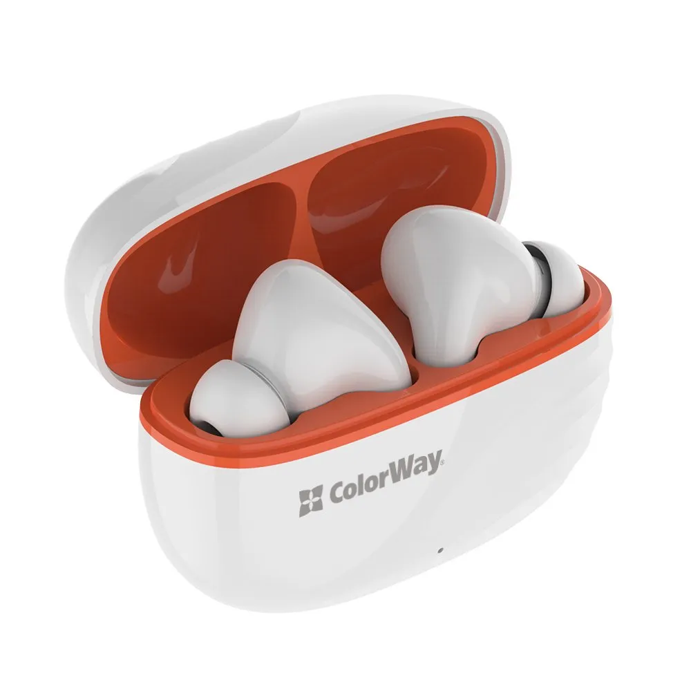 Bluetooth-гарнітура СolorWay Slim TWS-5 Earbuds White (CW-TWS5WT) - мініатюра 3