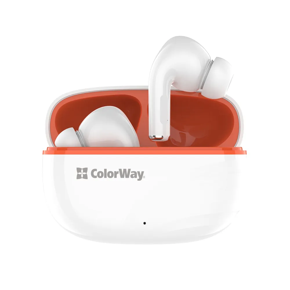 Bluetooth-гарнітура СolorWay Slim TWS-5 Earbuds White (CW-TWS5WT) - мініатюра 4