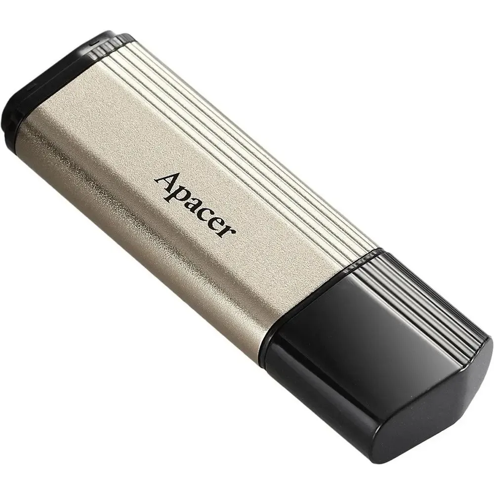 Флеш-накопичувач USB3.2 128GB Apacer AH353 Champagne Gold (AP128GAH353C-1) - мініатюра 2