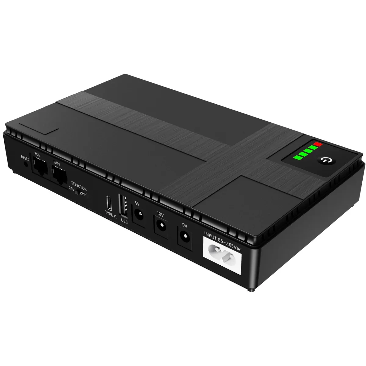 Джерело безперебійного живлення Yepo DC-UPS YP-36W/12000mAh LiFePO4 DC-9V/12V/24V/48V (UA-112969) - мініатюра 6