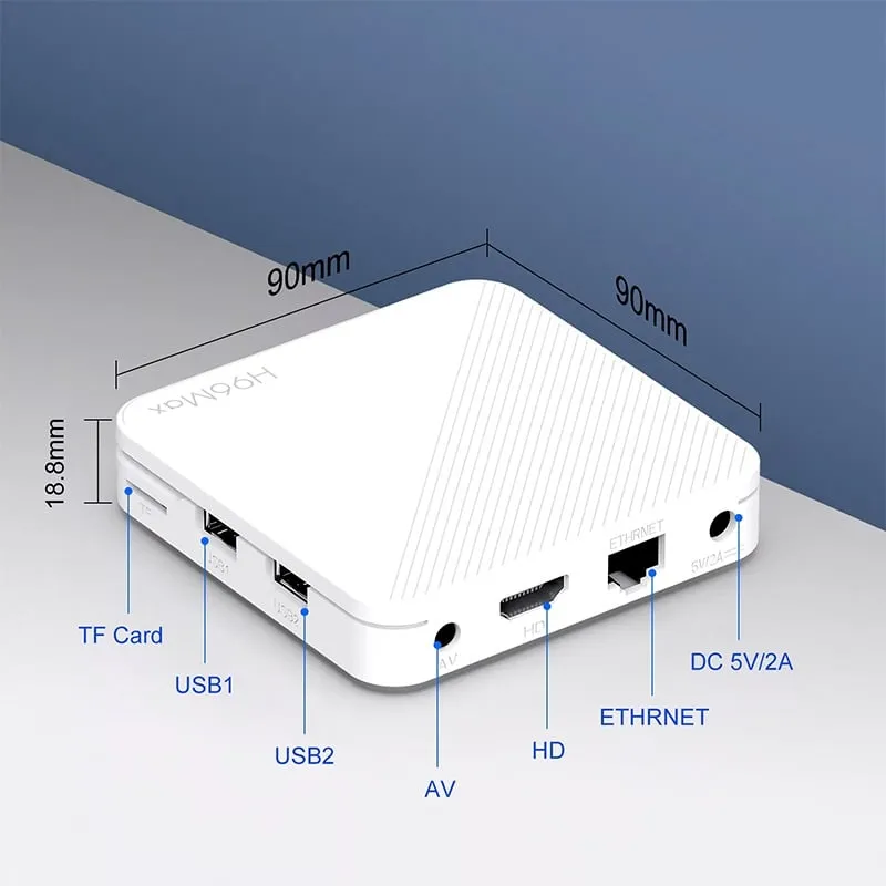 HD медіаплеєр H96 Max H313 2/16 GB - мініатюра 16