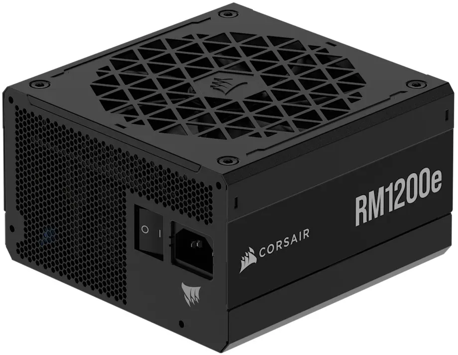 Блок живлення Corsair RM1200e PCIE5 1200W (CP-9020258-EU) - мініатюра 2