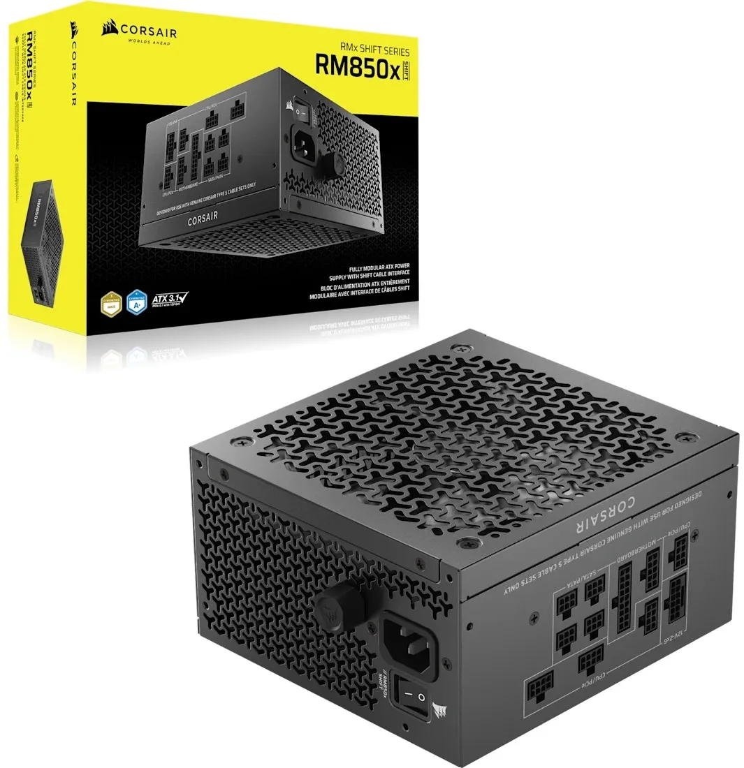 Блок живлення Corsair RM850x Shift ATX 3.1 850W (CP-9020299-EU) - мініатюра 2