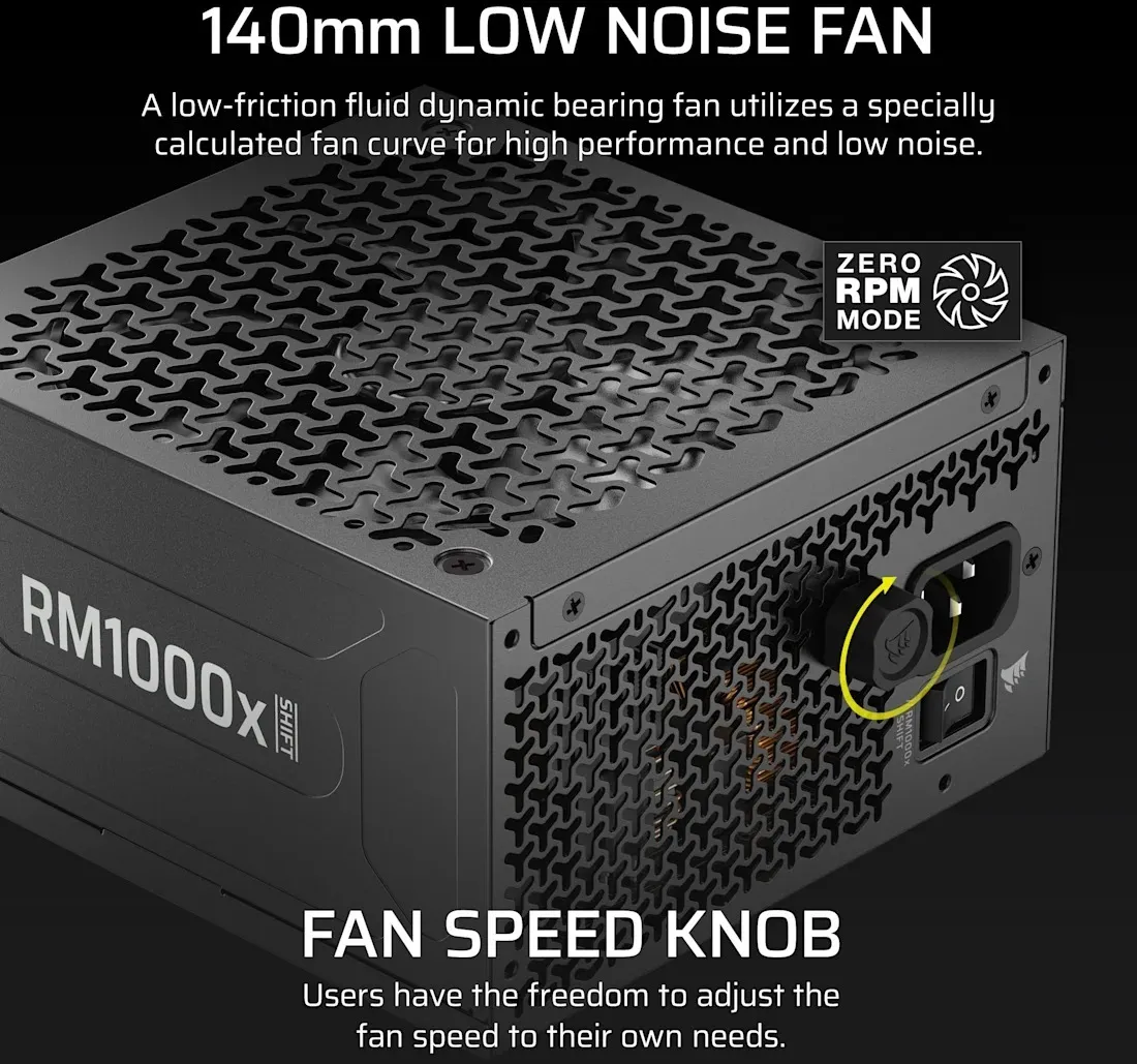Блок живлення Corsair RM850x Shift ATX 3.1 850W (CP-9020299-EU) - мініатюра 9