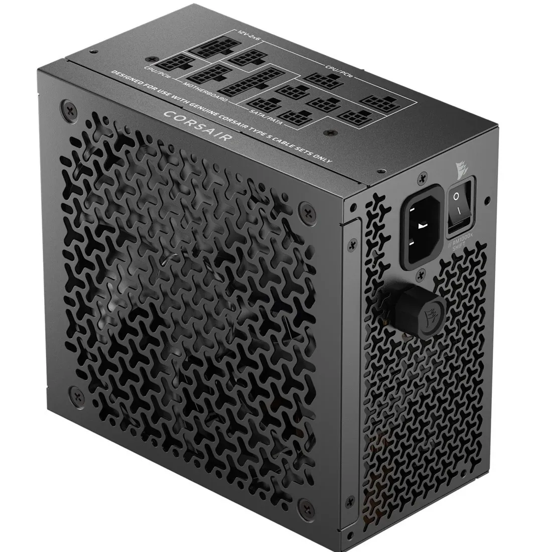 Блок живлення Corsair RM1000x Shift ATX 3.1 1000W (CP-9020300-EU) - мініатюра 10