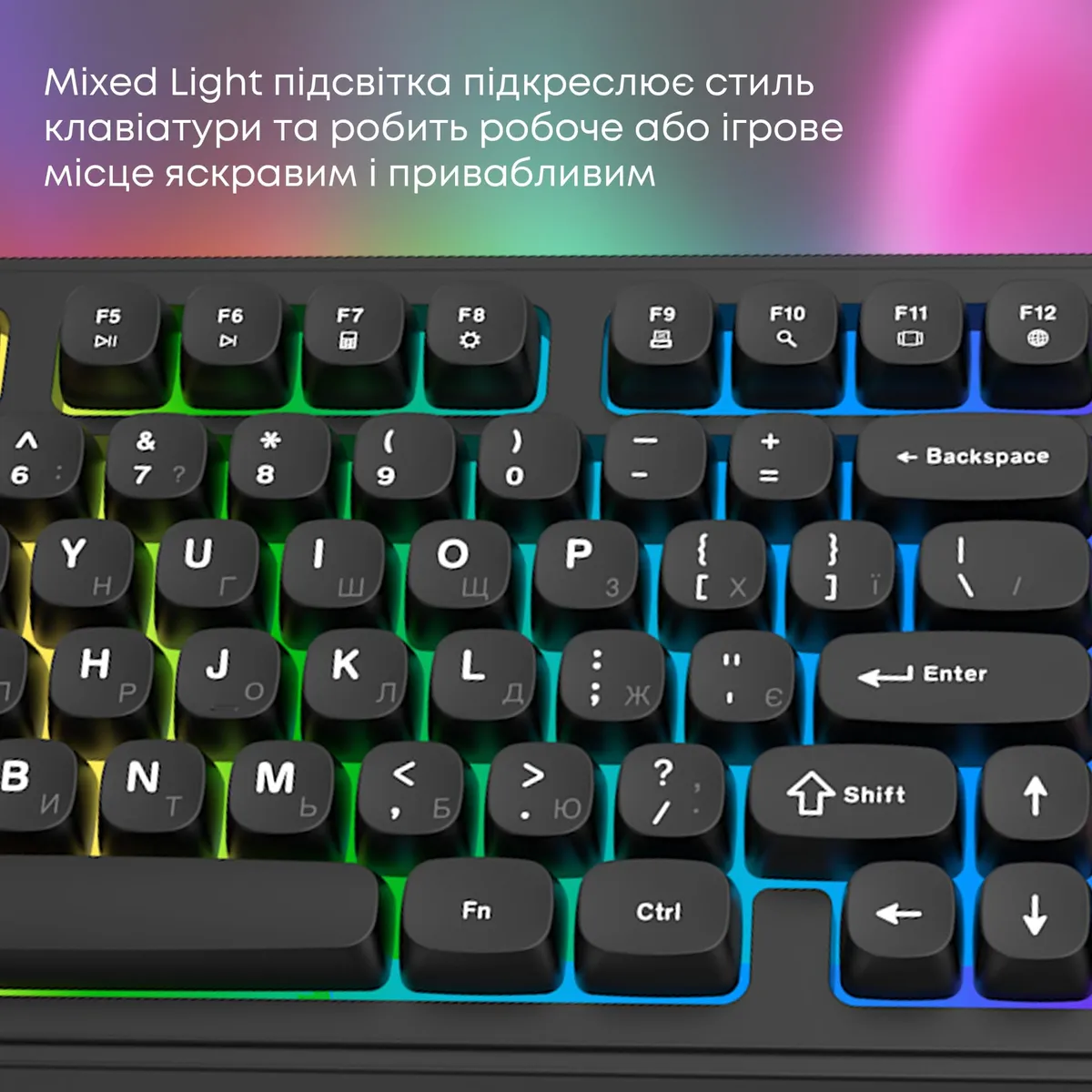 Клавіатура Ajazz AF98 Black USB-C Black (AF98-B) - мініатюра 10