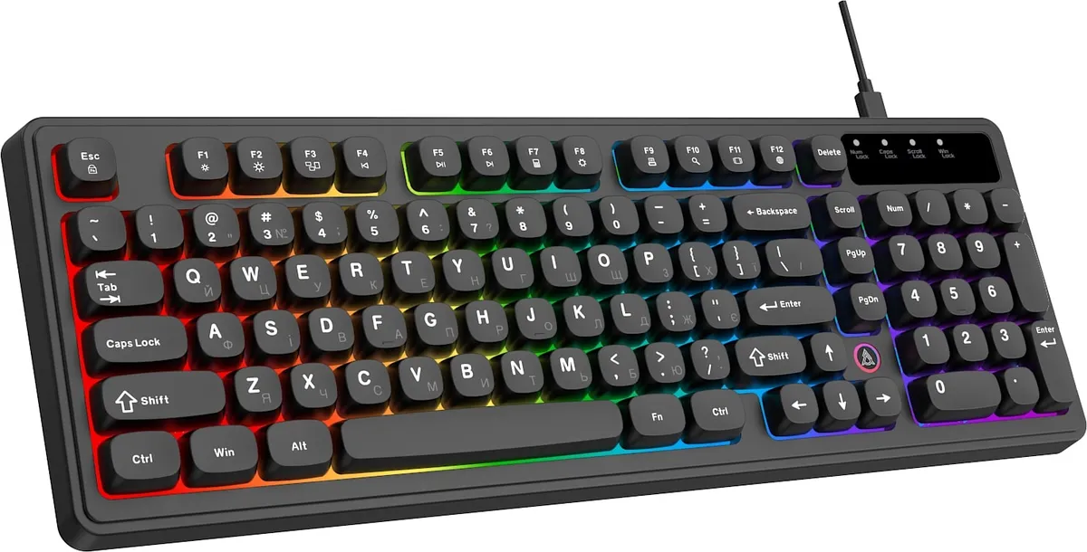 Клавіатура Ajazz AF98 Black USB-C Black (AF98-B) - мініатюра 2