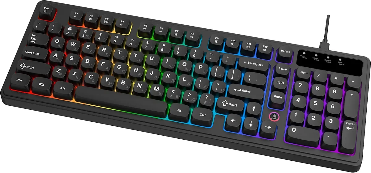 Клавіатура Ajazz AF98 Black USB-C Black (AF98-B) - мініатюра 3