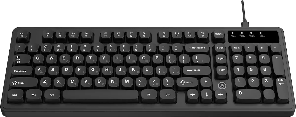 Клавіатура Ajazz AF98 Black USB-C Black (AF98-B) - мініатюра 4