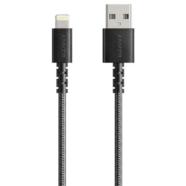 Кабель Anker Powerline Select+ USB - Lightning (M/M), 1.8 м, Black (A8013H11/A8013H12) - мініатюра 2