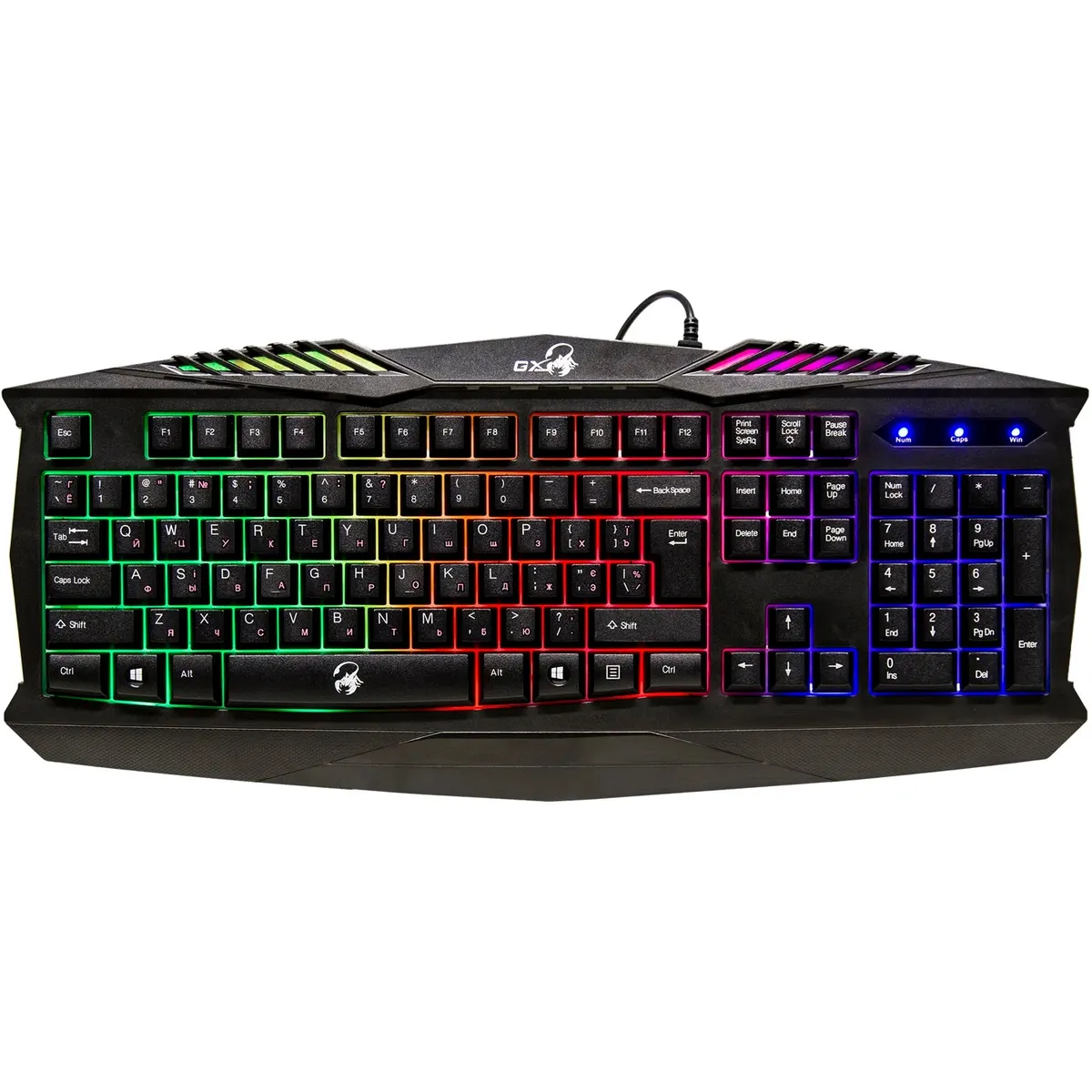 Клавіатура Genius Scorpion K220 Black (31310475104) - зображення 1