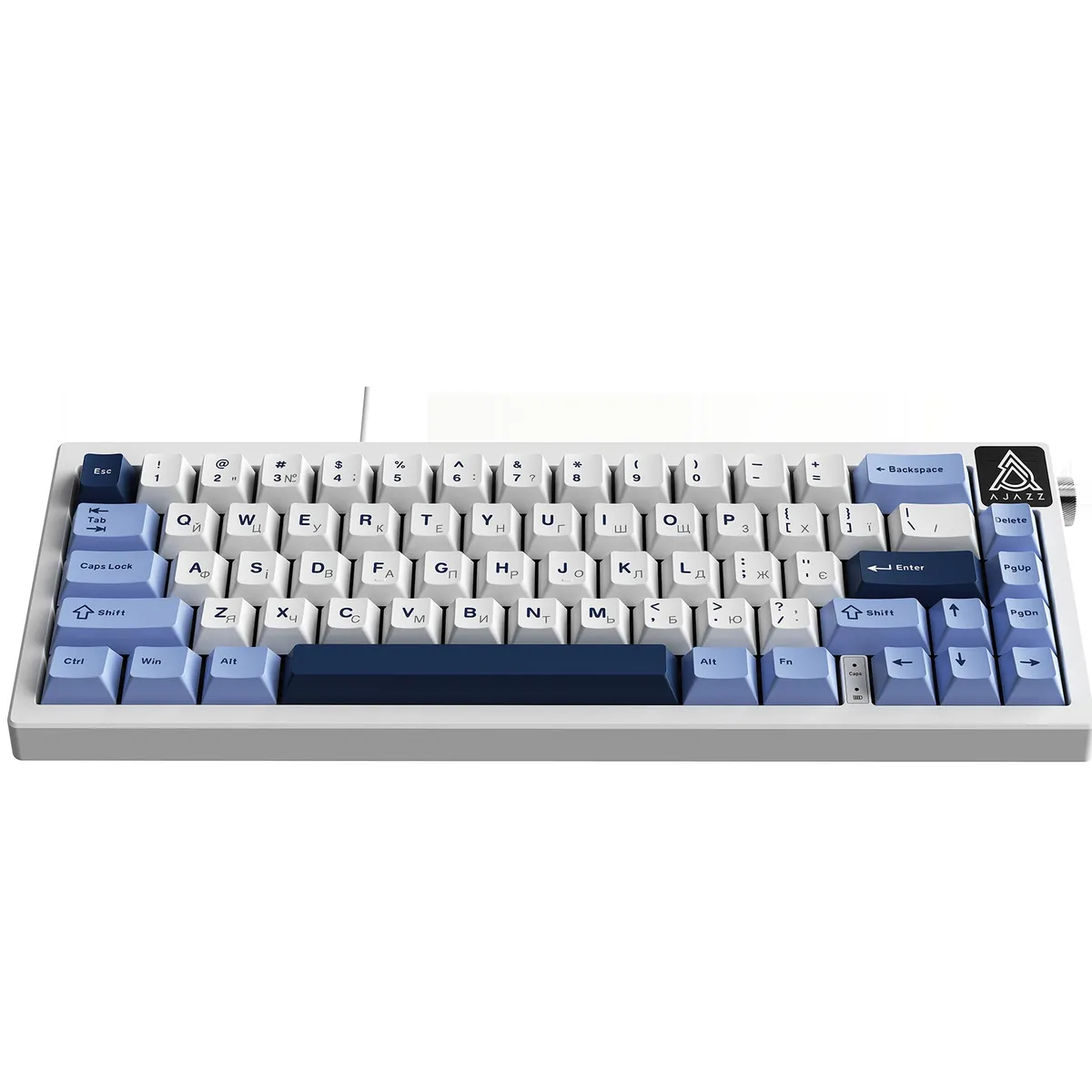 Клавіатура Ajazz AK650 Sea Salt Switch White USB-C (AK650-SS-BWB) - мініатюра 11