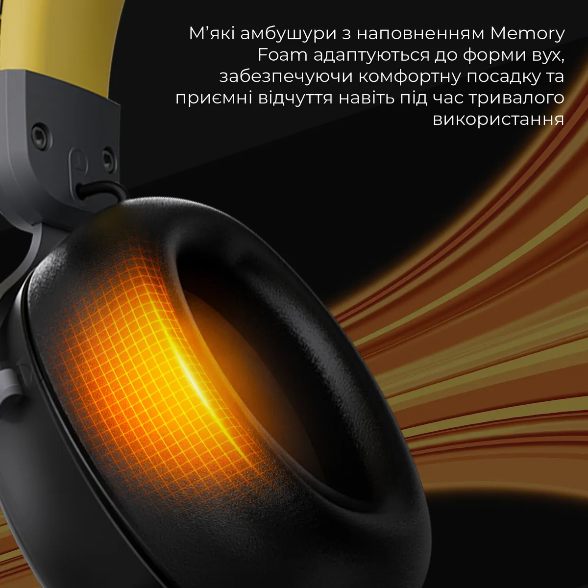Bluetooth-гарнітура Ajazz AHM08 MAX 3-Mode Black (AHM08-MAX-BGY) - мініатюра 4