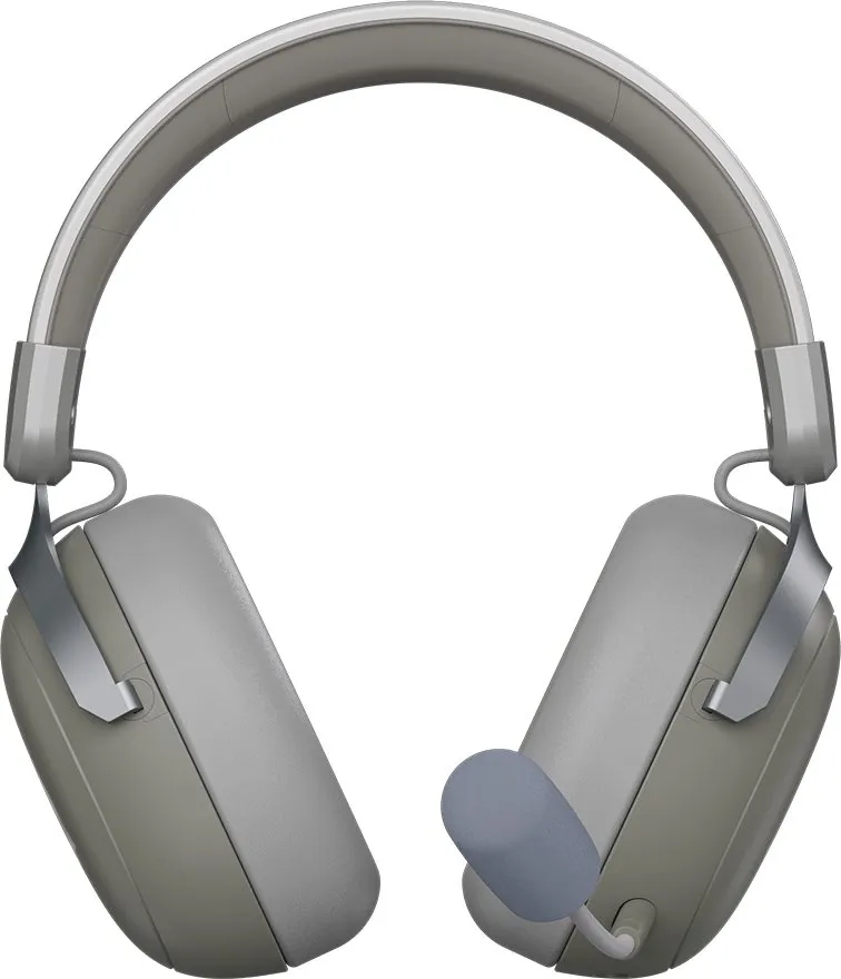 Bluetooth-гарнітура Ajazz AHM08 MAX 3-Mode Grey (AHM08-MAX-GW) - зображення 1