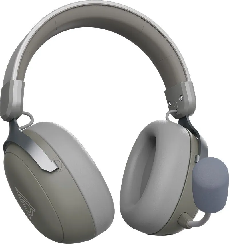Bluetooth-гарнітура Ajazz AHM08 MAX 3-Mode Grey (AHM08-MAX-GW) - мініатюра 16