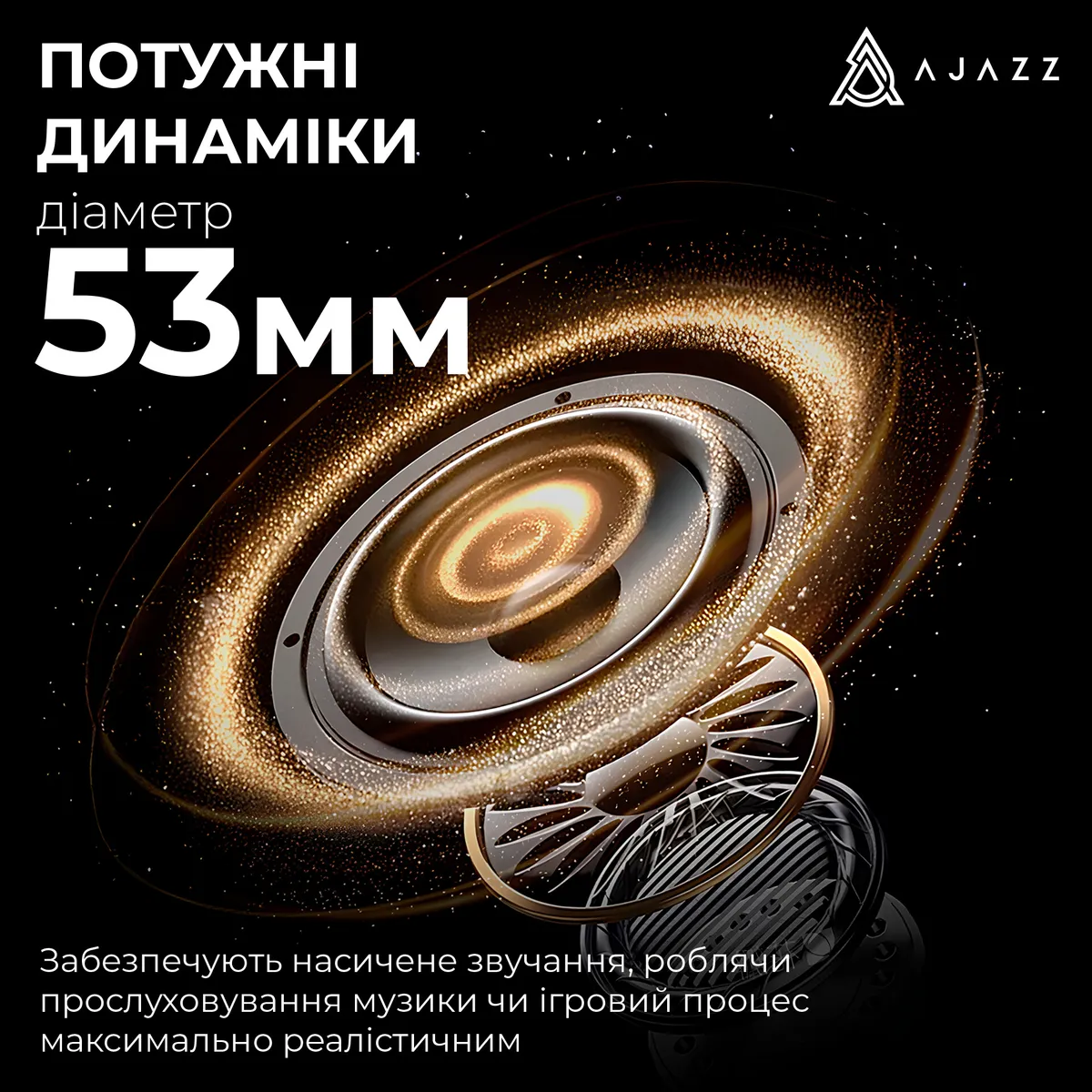 Bluetooth-гарнітура Ajazz AHM08 MAX 3-Mode Grey (AHM08-MAX-GW) - мініатюра 9