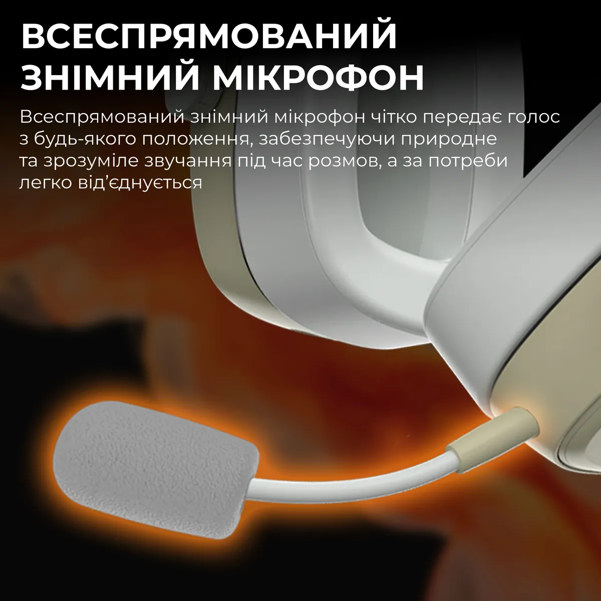 Bluetooth-гарнітура Ajazz AHM09 MAX 3-Mode Grey (AHM09-MAX-GW) - мініатюра 10