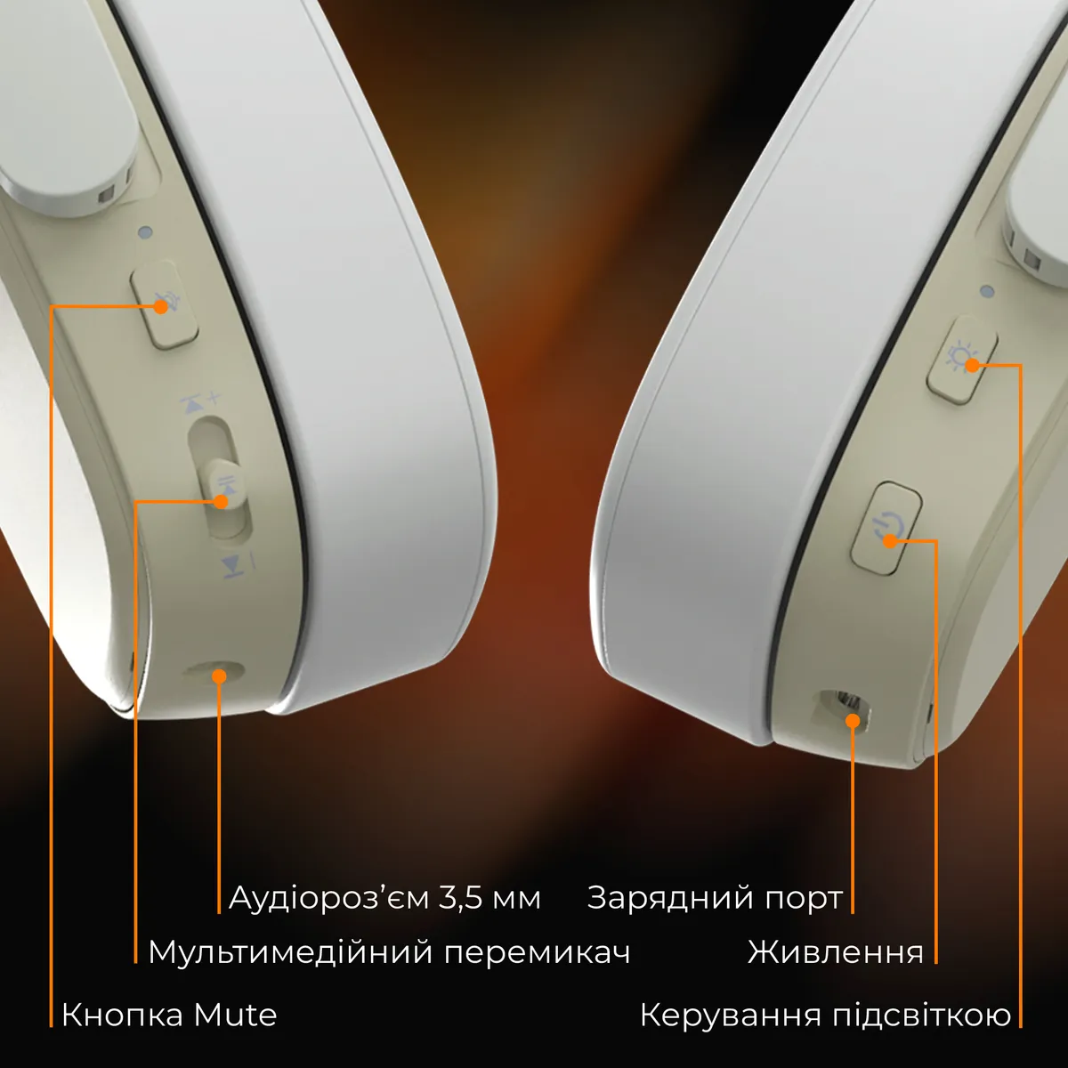 Bluetooth-гарнітура Ajazz AHM09 MAX 3-Mode Grey (AHM09-MAX-GW) - мініатюра 12