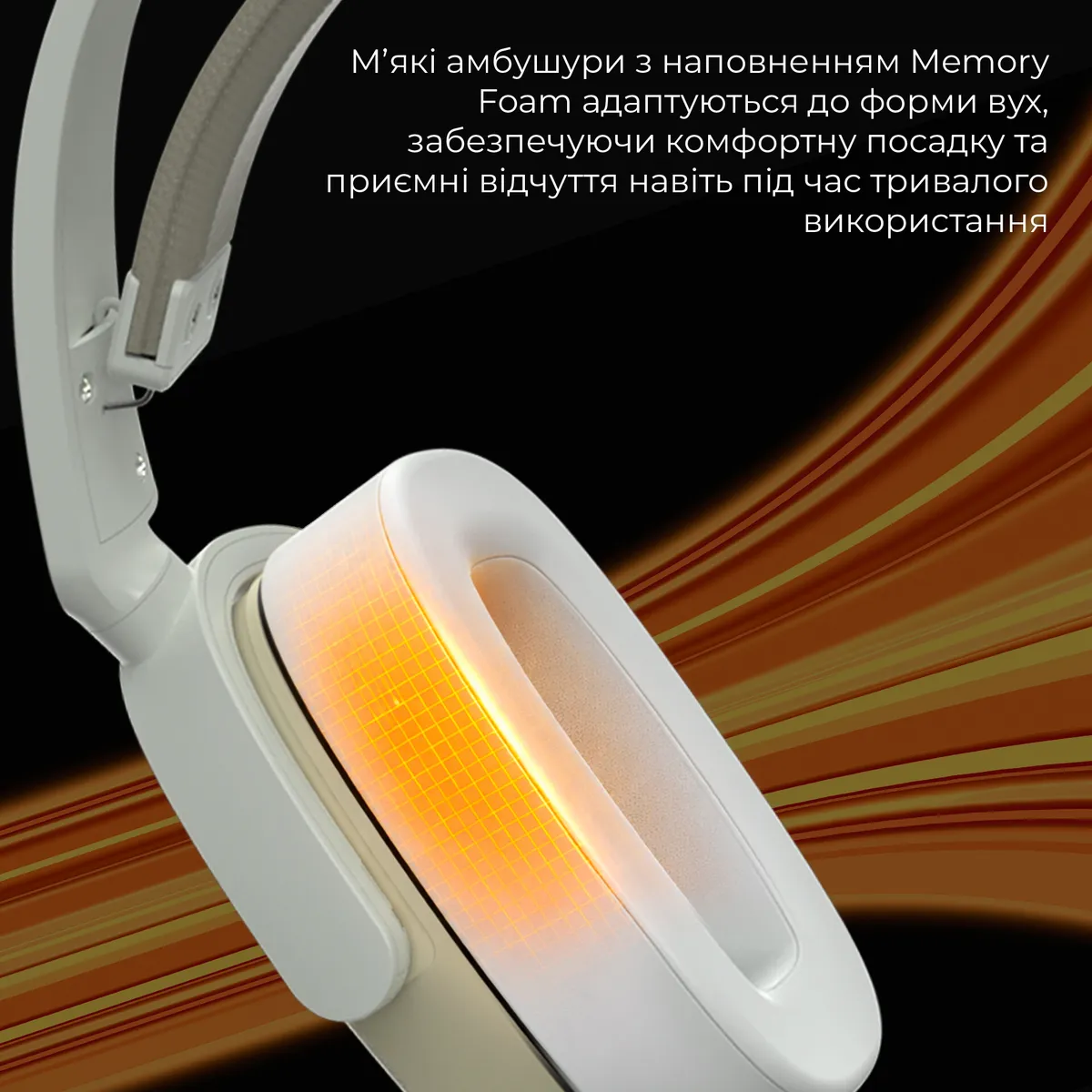 Bluetooth-гарнітура Ajazz AHM09 MAX 3-Mode Grey (AHM09-MAX-GW) - мініатюра 9