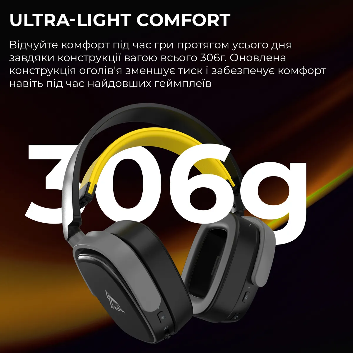 Bluetooth-гарнітура Ajazz AHM09 MAX 3-Mode Black (AHM09-MAX-BGY) - мініатюра 14