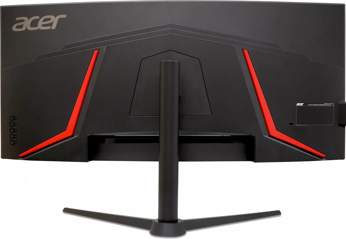 Монітор Acer 34" ED340CUJ0bmiipx (UM.CE0EE.001) VA Black Curved 120Hz - мініатюра 7