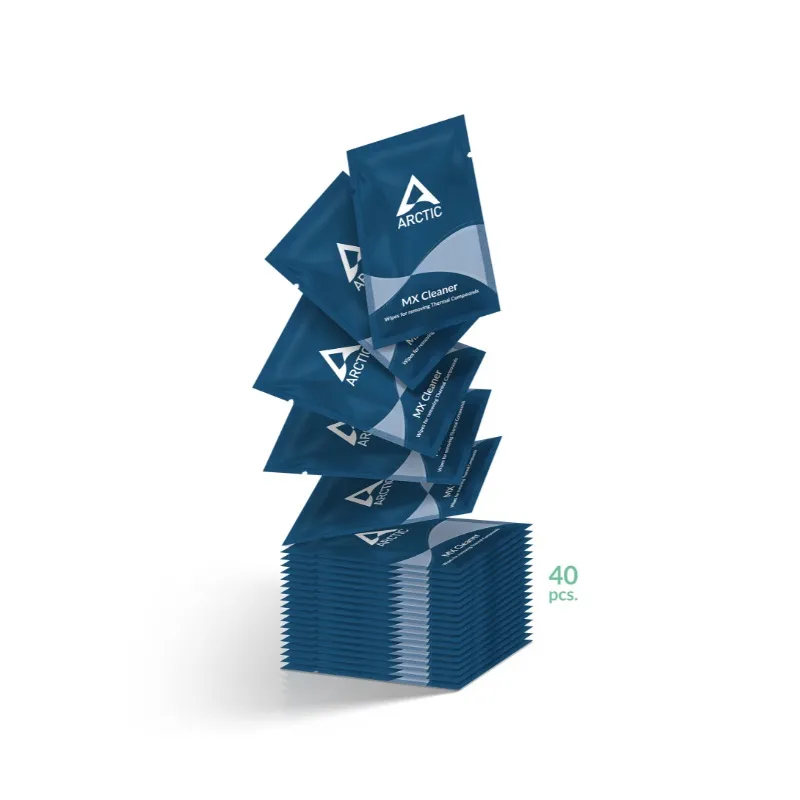 Серветки для зняття термопасти Arctic MX Cleaner wipes (Box of 40 bags) (ACTCP00033A) - зображення 1