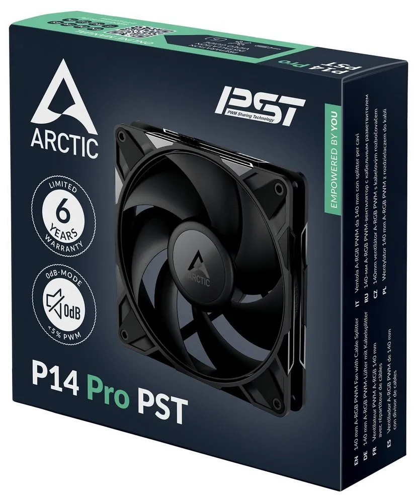 Вентилятор Arctic P14 Pro PST 5 Pack (ACFAN00319A) - мініатюра 6