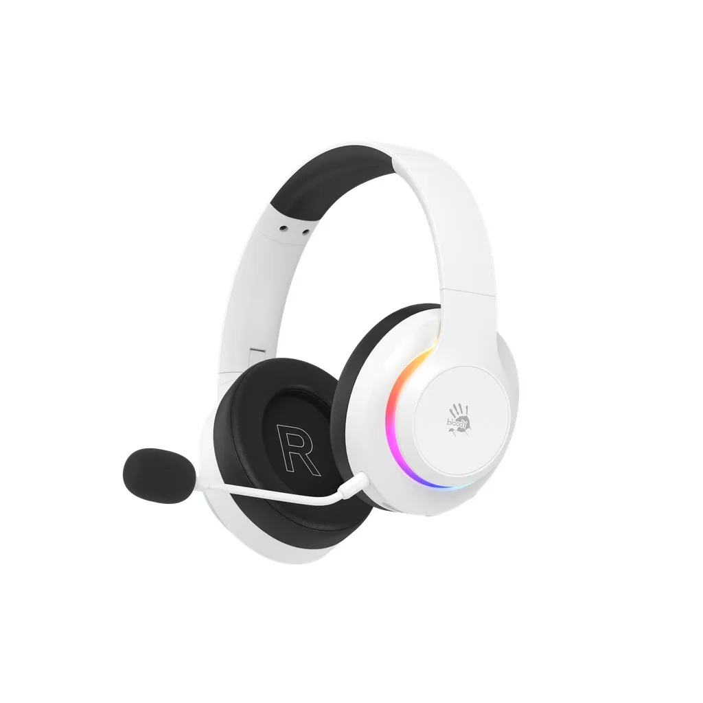 Bluetooth-гарнітура Bloody GR520 White - зображення 1