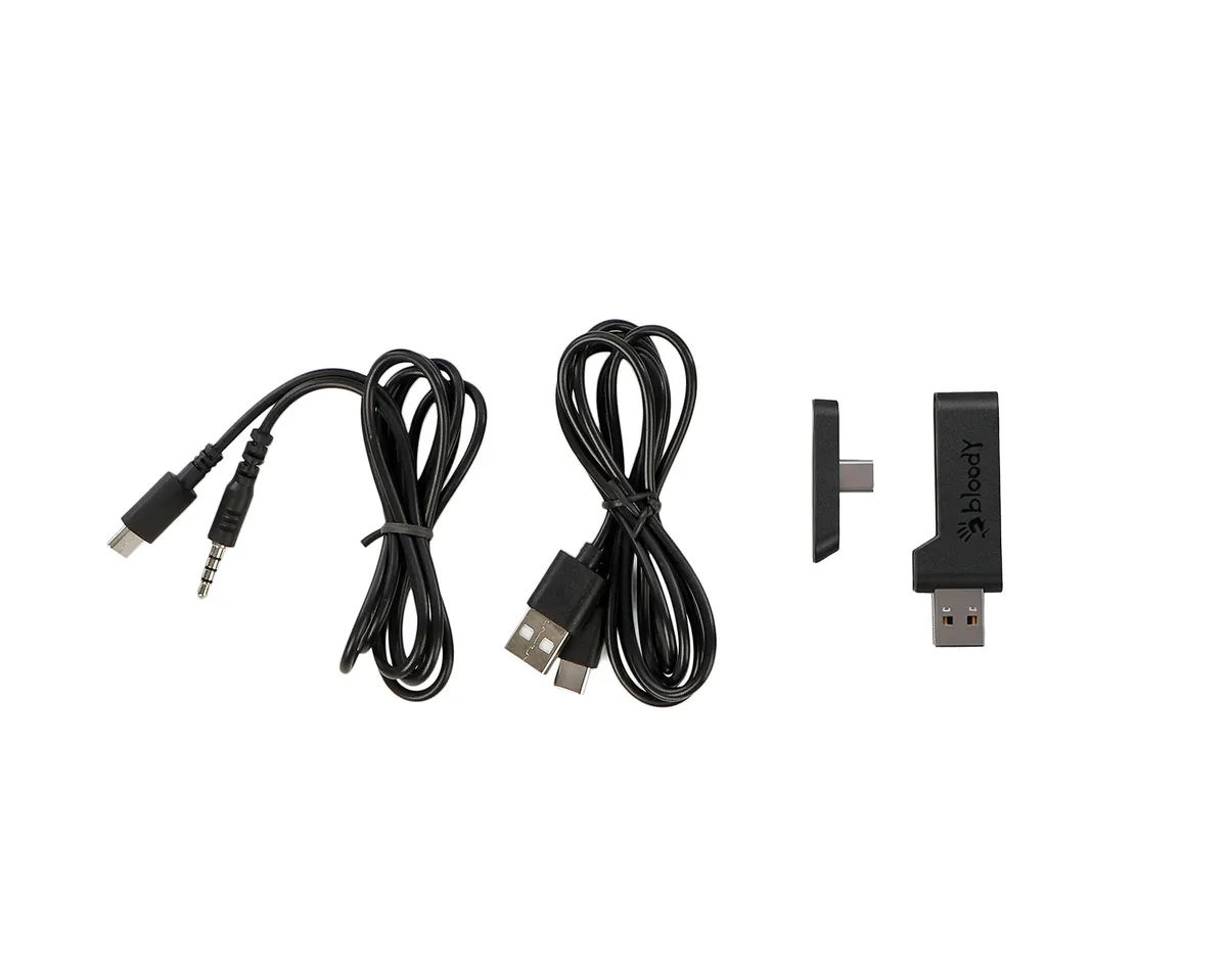 Bluetooth-гарнітура Bloody GR585 Black - мініатюра 13