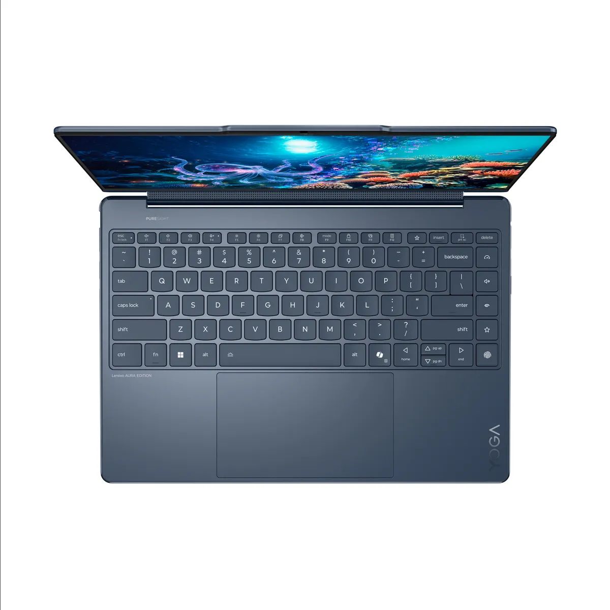 Ноутбук Lenovo Yoga 9 2-in-1 14ILL10 (83LC005TRA) Cosmic Blue - мініатюра 2