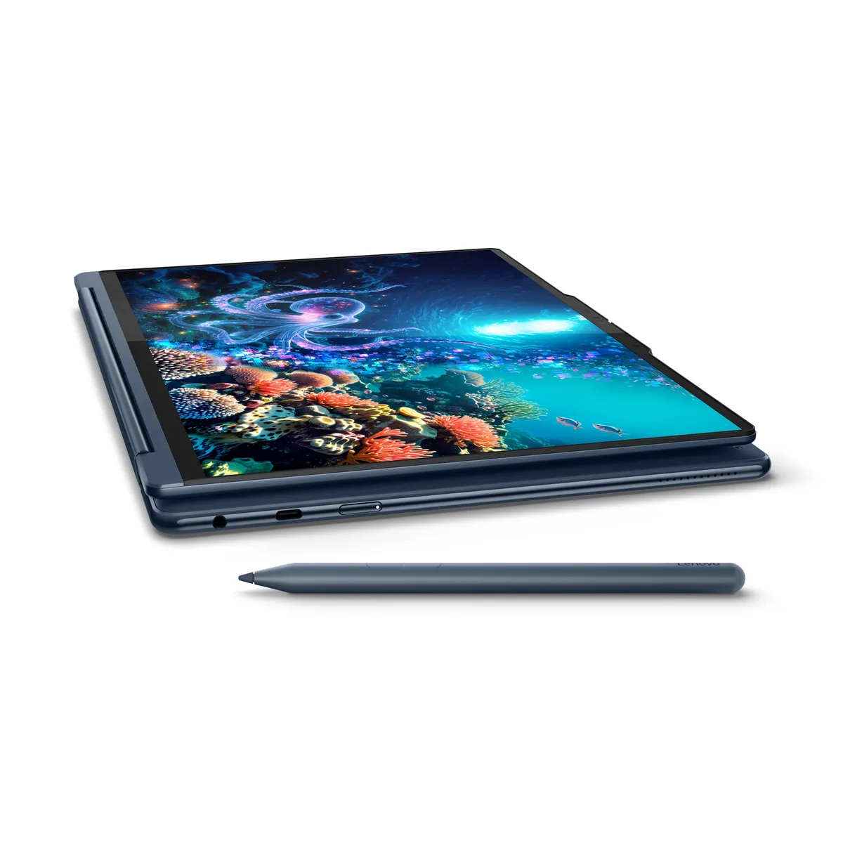 Ноутбук Lenovo Yoga 9 2-in-1 14ILL10 (83LC005TRA) Cosmic Blue - мініатюра 4