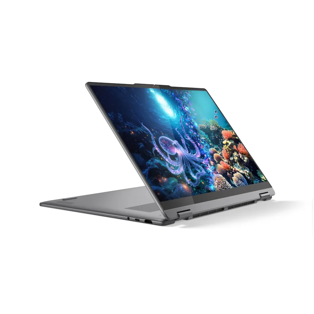 Ноутбук Lenovo Yoga 7 2-in-1 16ILL10 (83JT003LRA) Luna Grey - мініатюра 3
