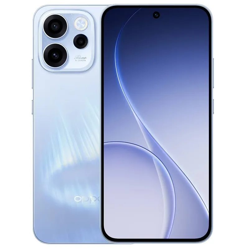 Смартфон Oppo Reno15 FS 8/512GB Aurora Blue - зображення 1
